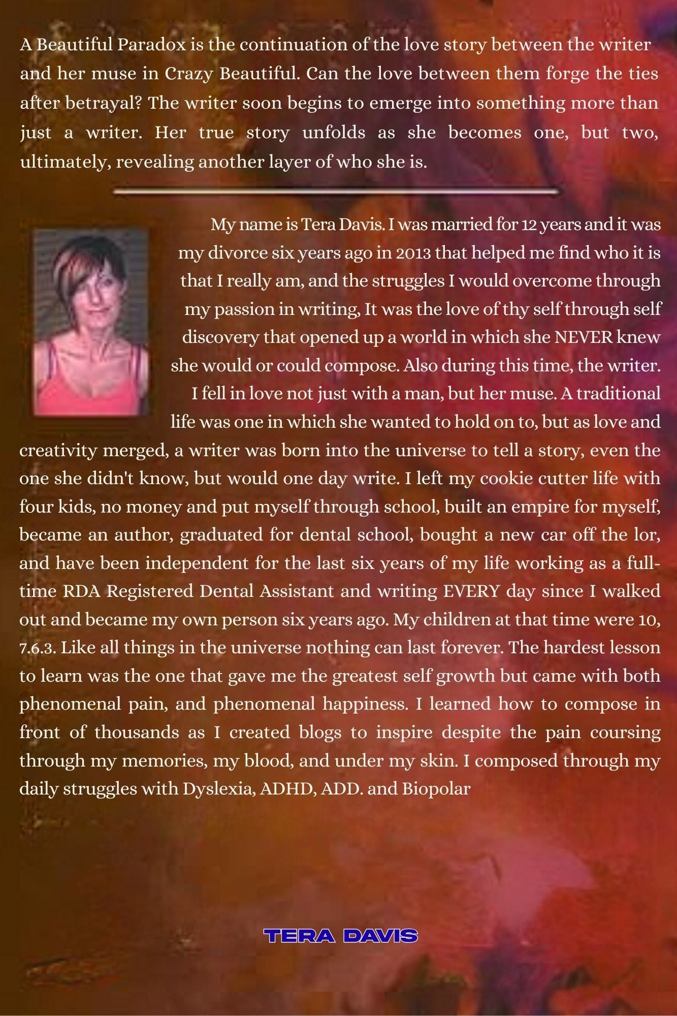 A BEAUTIFUL OPARADOX: My Abandoned Life